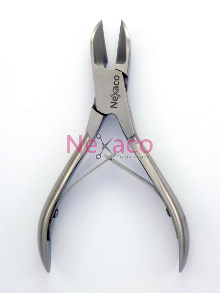 Nail Clipper | NCr-005 | Fully Stainless steel body | Double spring, Lap joint