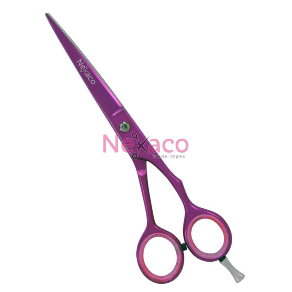 Premiere line | Pre-008 | Hair Cutting Scissor | Color: Fuchsia | Size: 6.5"