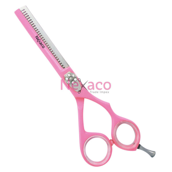 Pro line | Pro-007 | Hair Thinning Scissor | Color: Pink