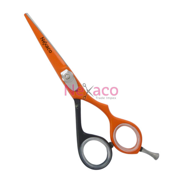 Pro line | Pro-009 | Hair Cutting Scissor | Color: Black & Orange