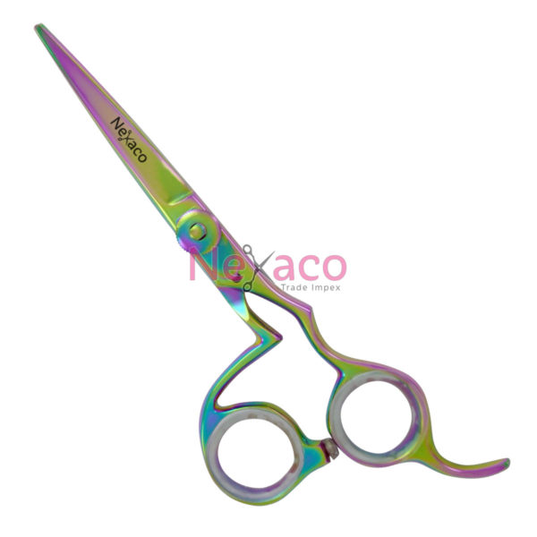 Pro line | Pro-029 | Hair Cutting Scissor | Color: Titanium | Finish: Multi