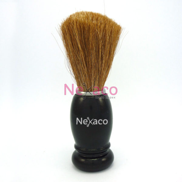 Shaving Brush | SBr-004 | Black wooden handle | Synthetic hair