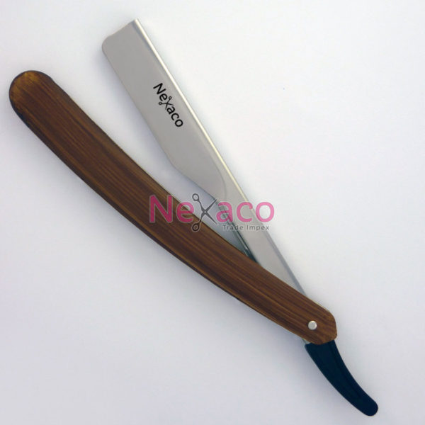 Traditional Razor | StR-004 | Brown handle | Shavette style